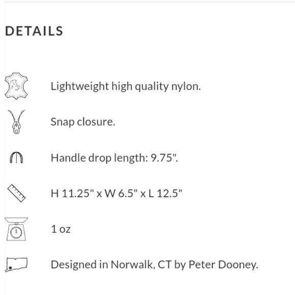 Dooney & Bourke Nylon Shopper - Picture 6 of 6